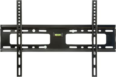 NÖRDIC seinäteline näytölle/televisiolle, 32""-70"", kiinteä/kiinteä, max 50 kg, VESA-yhteensopiva 600x400 asti, musta
