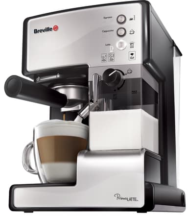 Breville Prima Latte kahvikone 203041 (hopea)