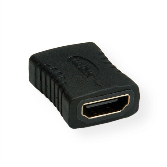 NÖRDIC HDMI-N5003, HDMI naaras–HDMI naaras, sukupuolenvaihtaja, UHD 4K 60 Hz 18Gb/s, musta