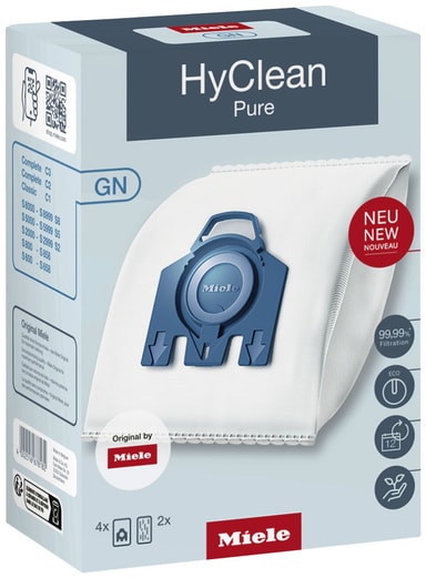 Miele GN HyClean Pure P lypussit 12281680 4 Kpl Gigantti Verkkokauppa