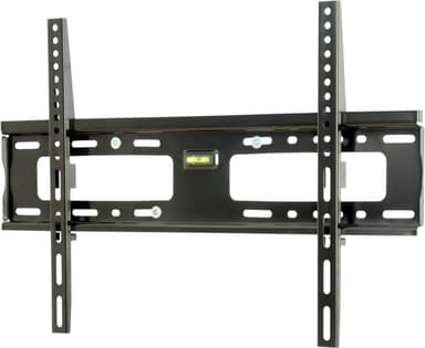 NÖRDIC seinäteline näytölle/televisiolle, 32""-70"", kiinteä/kiinteä, max 50 kg, VESA-yhteensopiva 600x400 asti, musta