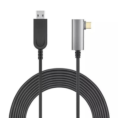 NÖRDIC aktiivinen AOC Fiber 7,5 m USB-C-USB-A VR-linkkikaapeli Oculus Quest 2:lle USB3.2 Gen2 10 Gbps Super Speed ​​​​VR Link -kaapeli