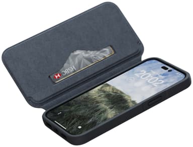 NJORD byELEMENTS iPhone 14/13 Pro Max MagSafe lompakkokotelo (musta)