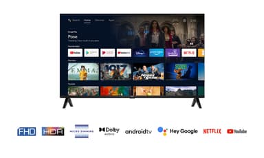 TCL 40" FHD 7900 Full HD LED älytelevisio (2023)