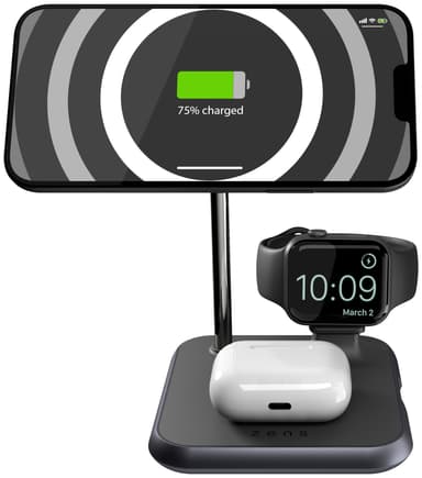 Zens 4in1 magneettinen langaton USB-C-laturi