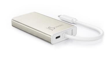 j5create USB 3.1 -hubi, Gigabit Ethernet ja HDMI, USB Type C uros