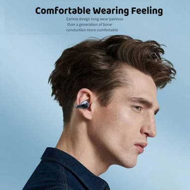 Langattomat nappikuulokkeet Bluetooth 5.3 Musta