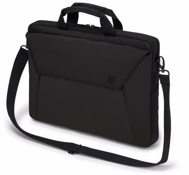 Dicota Slim Case Edge, kannett. tietok. kantolaukku, 14-15,6"", musta