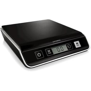 DYMO M5 kirje- ja pakettivaaka, digitaalinen näyttö, USB, 5kg, musta