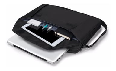 Dicota Slim Case Edge, kannett. tietok. kantolaukku, 14-15,6"", musta