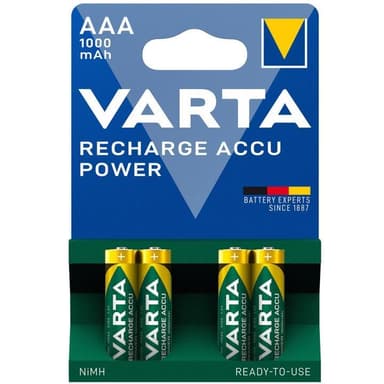 Varta Laddningsbart batteri AAA 1000