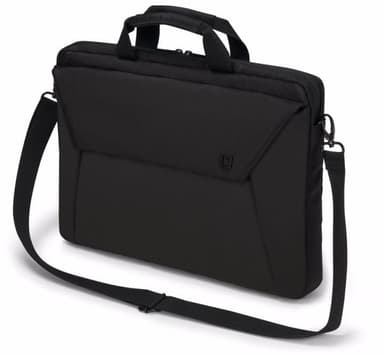 Dicota Slim Case Edge, kannett. tietok. kantolaukku, 14-15,6"", musta