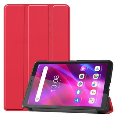 SKALO Lenovo Tab M7 (Gen 2/3) Trifold Suojakotelo - Punainen