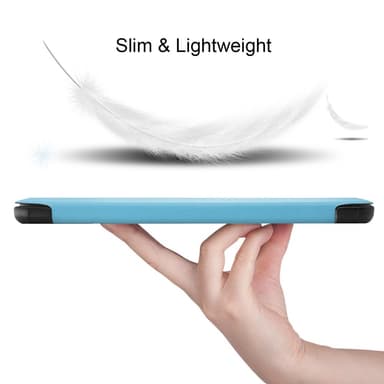 SKALO Lenovo Tab M7 (Gen 2/3) Trifold Suojakotelo - Turkoosi