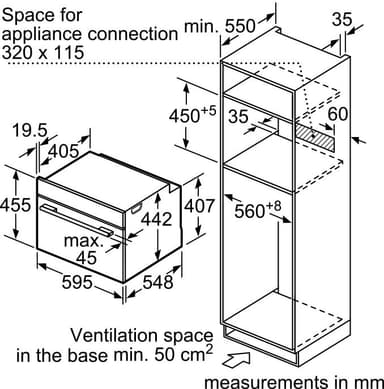 Siemens kompaktiuuni CM633GBS1S