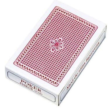 Pokeri pelikortit  punainen