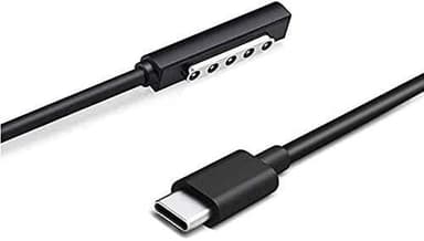 NÖRDIC 1,5 m USB-laturikaapeli 12V3A Surface Pro 1/2:lle