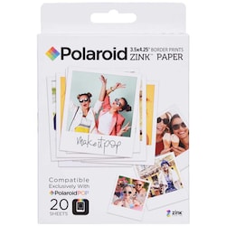 Polaroid ZINK Zero-Ink valokuvapaperi 3" x 4" (20 kpl)