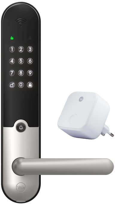Yale Doorman L3 digitaalinen lukko (harjattu teräs)