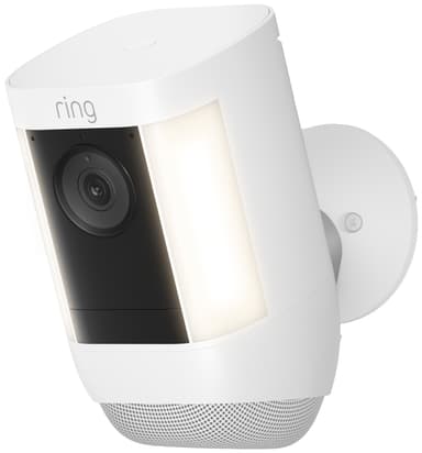 Ring Spotlight Cam Pro valvontakamera (valkoinen/akkukäyttöinen)
