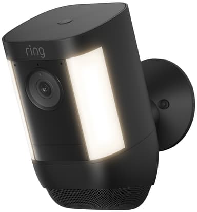 Ring Spotlight Cam Pro valvontakamera (musta/akkukäyttöinen)