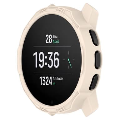 Armour Silikonikuori Suunto 9 Peak Pro - Ivory