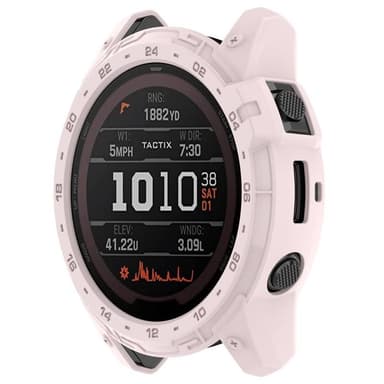 Armour Silikonikuori Garmin Tactix 7 - Vaaleapinkki