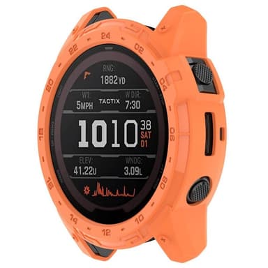Armour Silikonikuori Garmin Tactix 7 - Oranssi