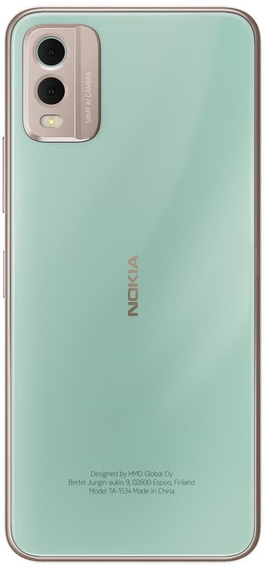 Nokia C32 älypuhelin 3/64 GB (vihreä)