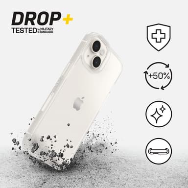 OtterBox React iPhone 14 suojakuori (läpinäkyvä)