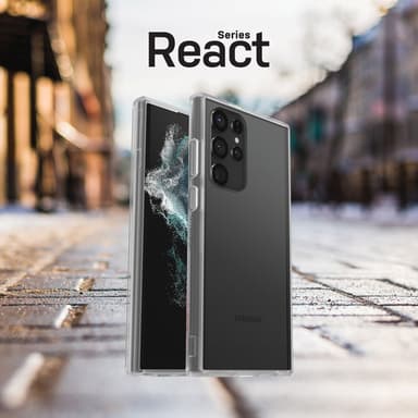 OtterBox React Samsung Galaxy S22 Ultra suojakuori