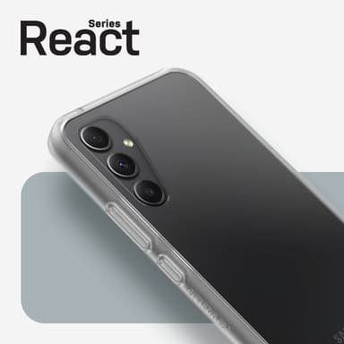 OtterBox React Galaxy A34 5G suojakuori (kirkas)