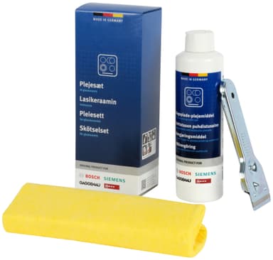 Bosch puhdistussetti keraamisille ja induktiokeittotasoille 00312123