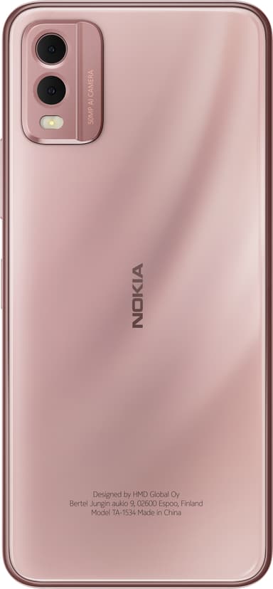 Nokia C32 älypuhelin 3/64 GB (pinkki)