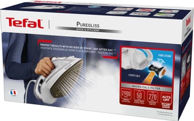 Tefal Puregliss silitysrauta FV8043E0 (hopea/valkoinen)
