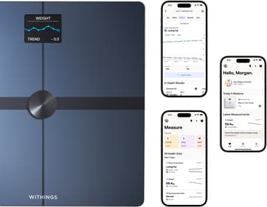 Withings Body Smart henkilövaaka WBS13-Black-All-Inter