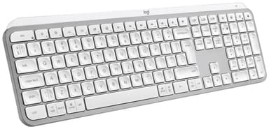 Logitech MX Keys S langaton näppäimistö (vaaleanharmaa)