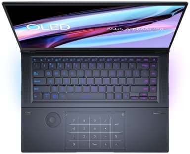 Asus ZenBook 16 Pro OLED UX7602 i9/32/1024 16" kannettava (Tech Black)