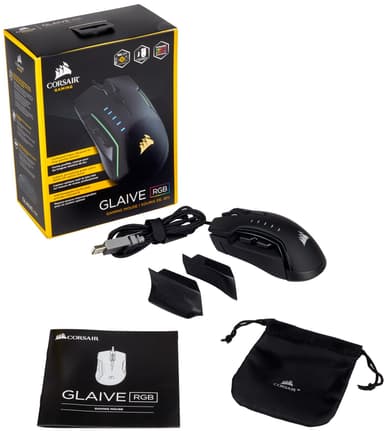 Corsair Glaive RGB optinen pelihiiri (musta)