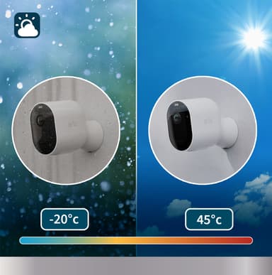 Arlo Pro 5 turvakamera (musta/3 kpl)