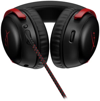 HyperX Cloud III pelikuulokkeet (musta/punainen)