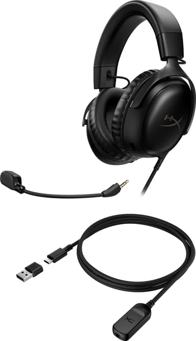 HyperX Cloud III pelikuulokkeet (musta)