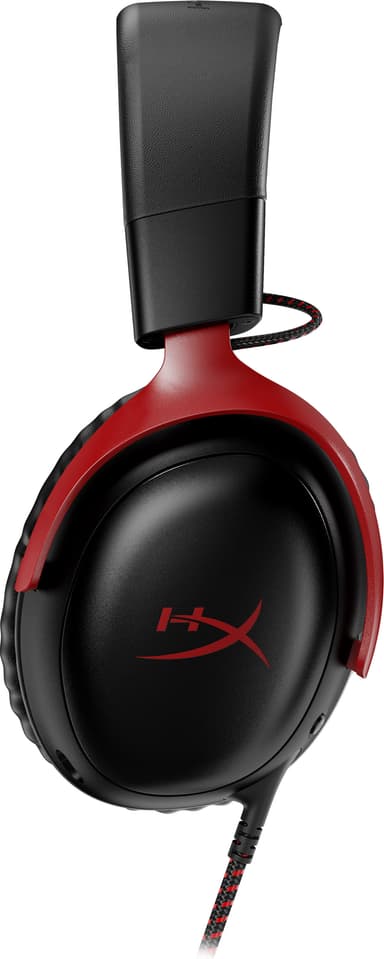 HyperX Cloud III pelikuulokkeet (musta/punainen)