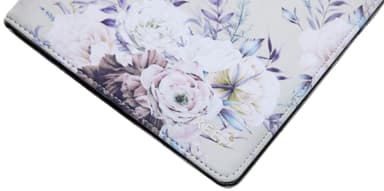 Keep iPad 10.2/10.5" tabletin suojakotelo (hopea kukka)