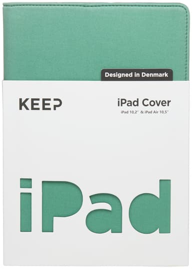 Keep iPad 10,2/10,5" tabletin suojakotelo (vihreä)