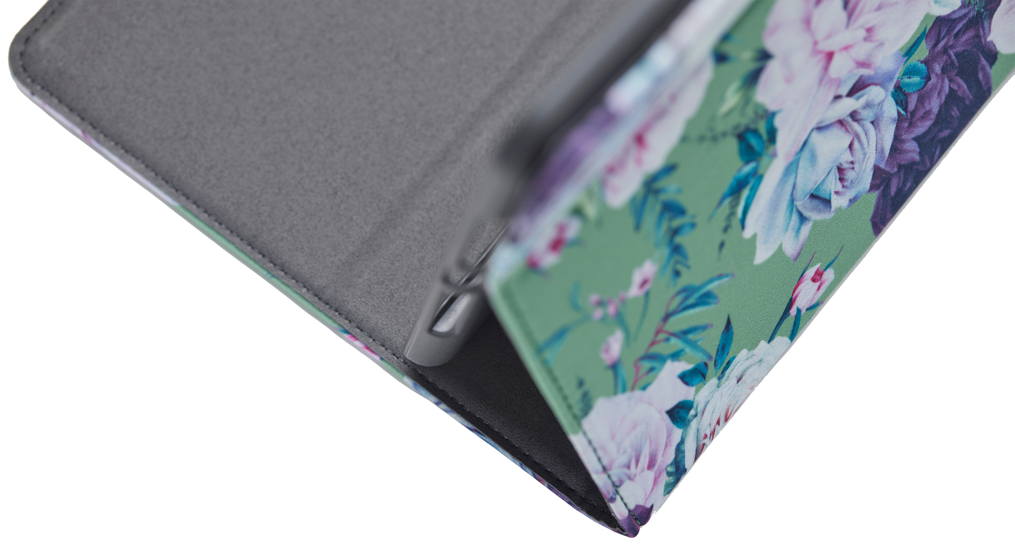 Keep iPad 10.2/10.5" tabletin suojakotelo (vihreä kukka)