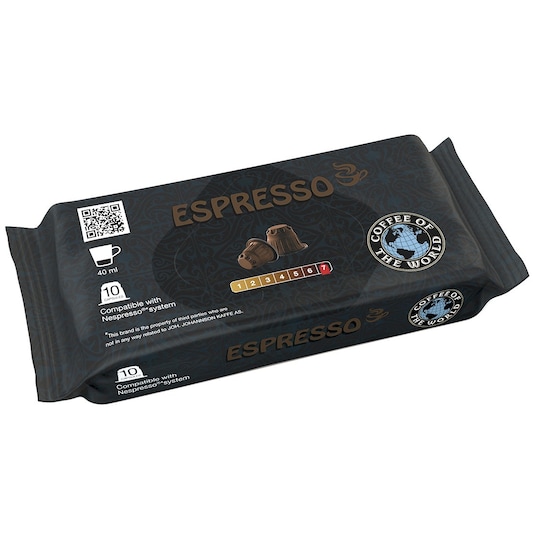 Coffee of the World Espresso kahvikapselit