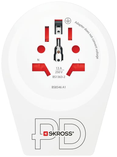 SKross maailma – Eurooppa USB-C 20PD matka-adapteri 3310227