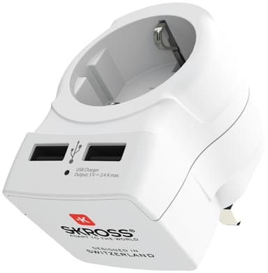 SKross Eurooppa-Britannia USB matka-adapteri 322912