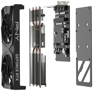 PNY GeForce RTX 4060Ti 8 GB VERTO Dual Fan Edition Gaming näytönohjain